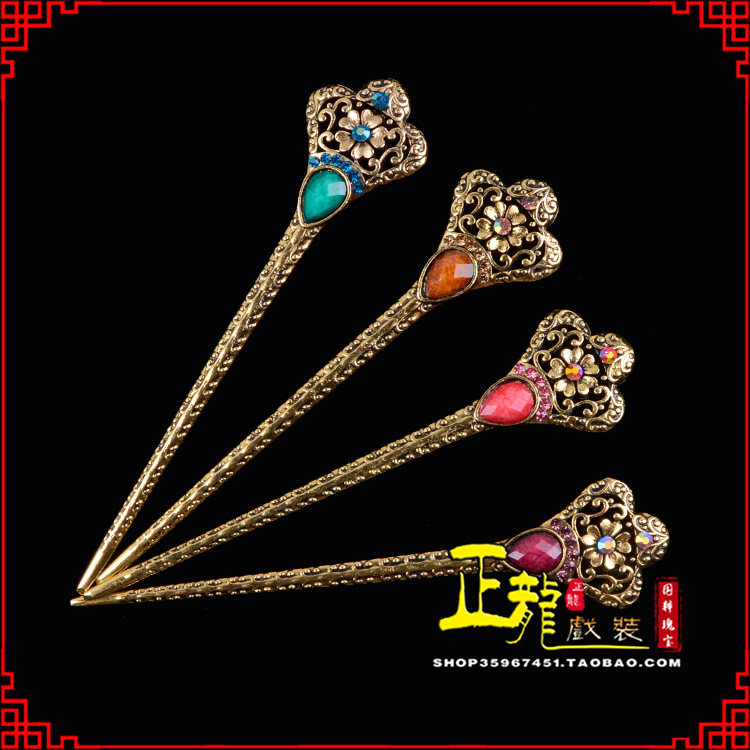 闸北头饰老旦青衣员外夫人簪子 老旦发簪