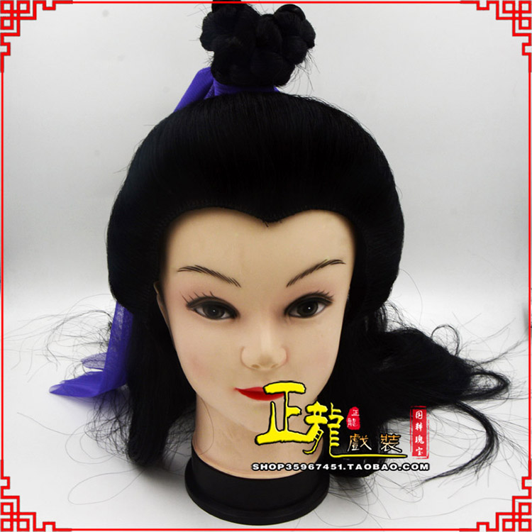 闸北小生头套董永头套古装假发青年头套