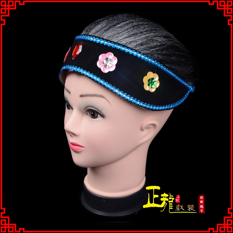 闸北老旦媒婆穷老太婆假发套 老旦头套