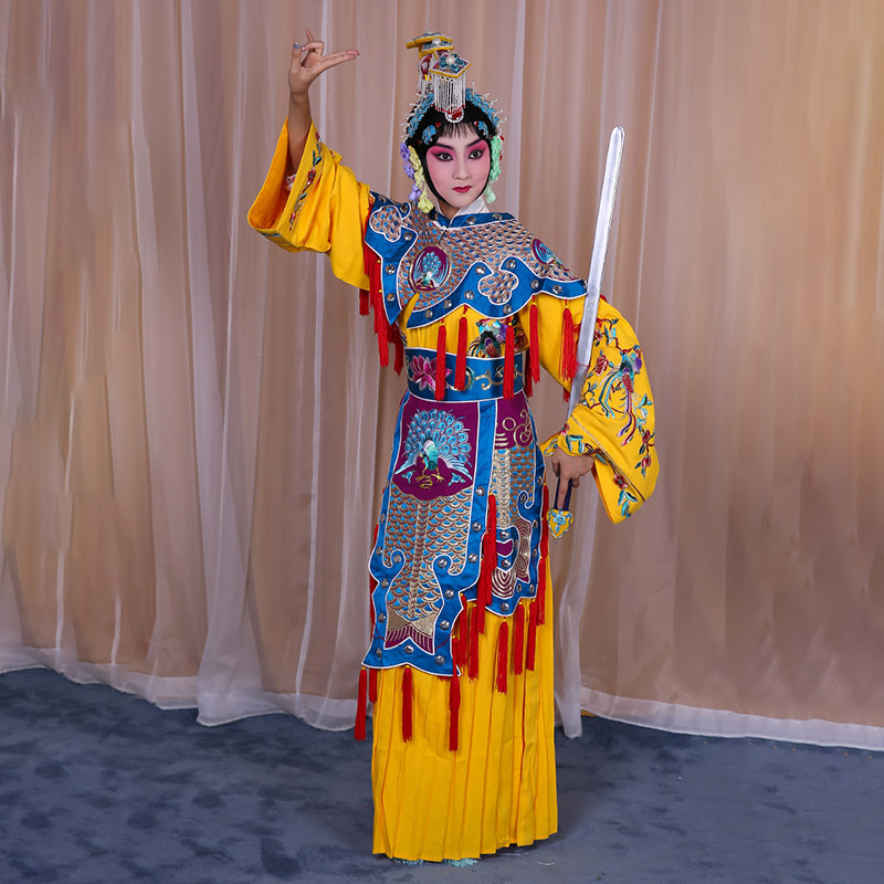 闸北霸王别姬虞姬服 软绉别姬服