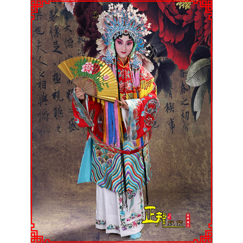 闸北凤袍杨贵妃贵妃醉酒 软绉团凤女蟒